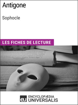 cover image of Antigone de Sophocle